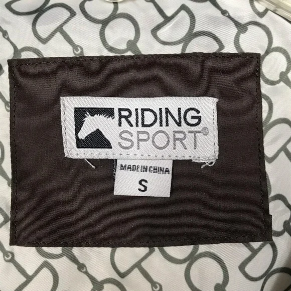 Riding Sport Annie Equestrian Horseback riding Brown Quilted Vest Women’s size S - Picture 5 of 11